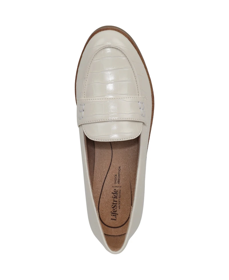 LifeStride Women's Zee Slip On Penny Loafers
