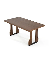 Streamdale Furniture 63" Rectangular Dining Table (Walnut
