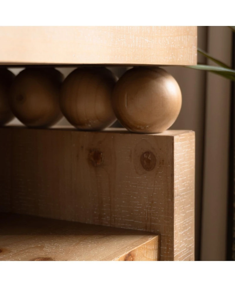 Streamdale Furniture Rustic Console Table with Shelf