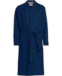 Lands' End Men's Serious Sweats Calf Length Robe