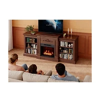 Slickblue Laundry Basket with Wheels Rolling Laundry Hamper with Blanket Storage