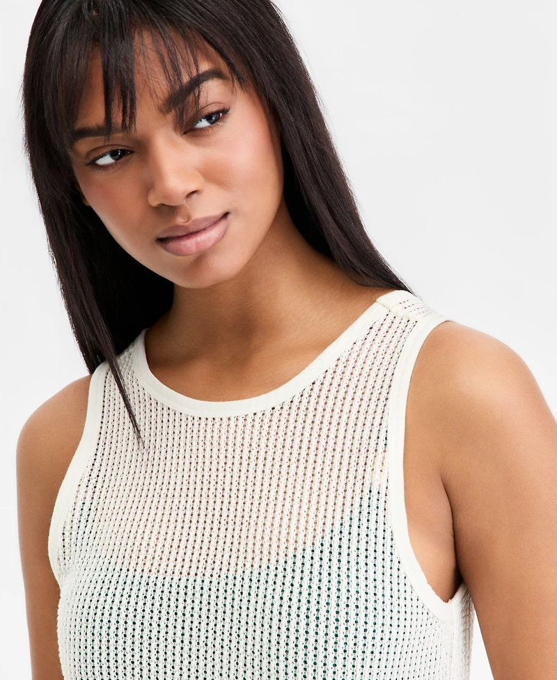 Miken Juniors' Low-Back Midi Dress Swim Cover-Up, Created for Macy's