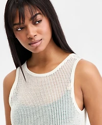 Miken Juniors' Low-Back Midi Dress Swim Cover-Up, Created for Macy's