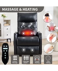 Sumyeg Power Lift Recliner Chair with Massage Heavy Duty Motion Mechanism and One Usb for Charging