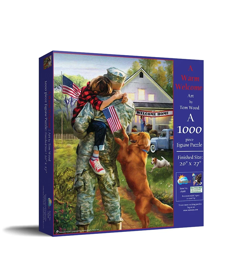 SunsOut A Warm Welcome Home piece Jigsaw Puzzle for Adults