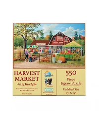 SunsOut Harvest Market 550 piece Jigsaw Puzzle for Adults Halloween