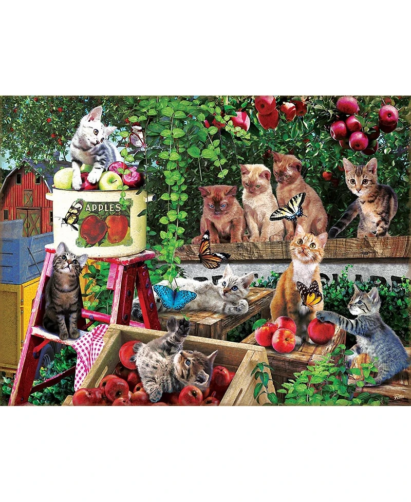 SunsOut Apple Harvest 500 piece Jigsaw Puzzle for Adults