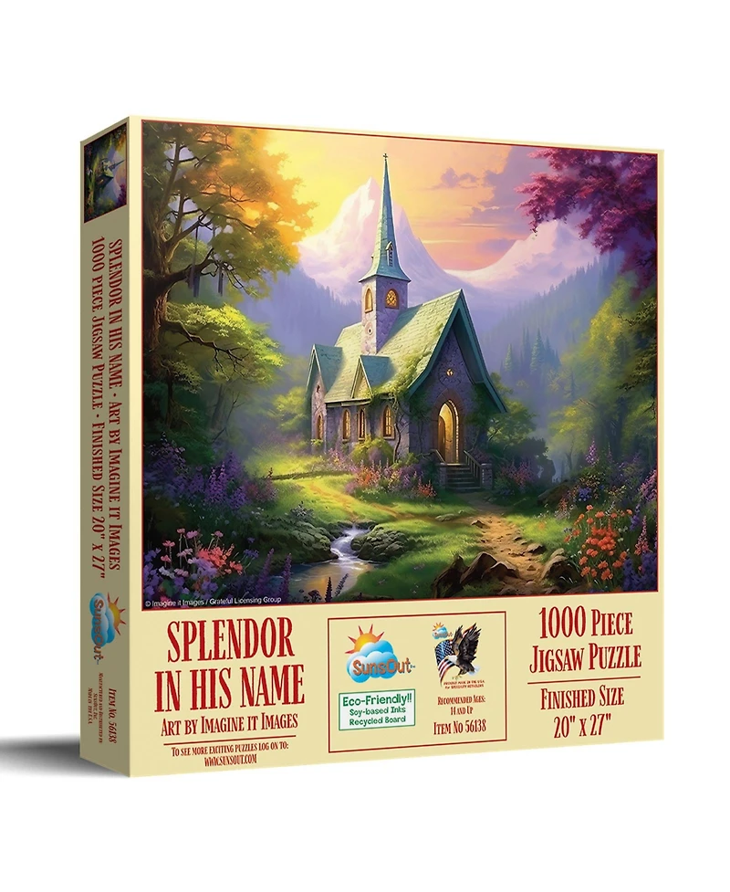 SunsOut Splendor in His Name 1000 piece Jigsaw Puzzle for Adults
