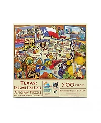 SunsOut Texas: The Lone Star State 500 piece Jigsaw Puzzle for Adults