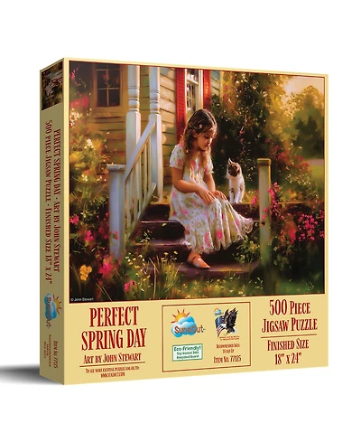 SunsOut Perfect Spring Day 500 piece Jigsaw Puzzle for Adults