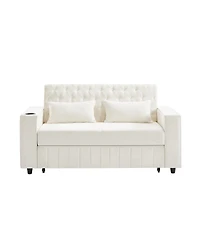Streamdale Furniture 61.4" Pull-Out Sofa Bed Convertible Couch
