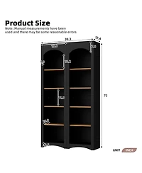 Streamdale Furniture Farmhouse Entertainment Center for 70