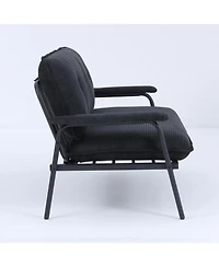 Streamdale Furniture 53" Black Sofa - Small Apartment Living