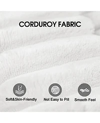 Streamdale Furniture Cloud Sofa, Corduroy, Deep Seat, Removable Cushions, No Assembly