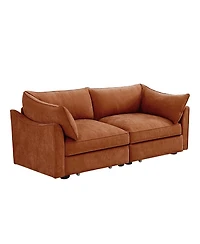 Streamdale Furniture Chenille 2-Seater Sofa with Underseat Storage
