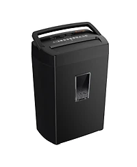 Bonsaii 12-Sheet Crosscut Shredder, P-4, 5.5Gal Bin, Shreds Paper/Cards/Mail/Staples, Heavy-Duty, Home Office