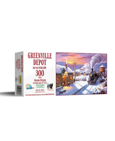 SunsOut Greenville Depot 300 piece Jigsaw Puzzle for Adults