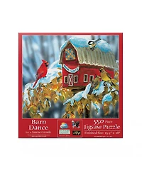 SunsOut Barn Dance 550 piece Jigsaw Puzzle for Adults Christmas