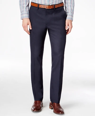 Kenneth Cole Reaction Men's Slim-Fit Stretch Dress Pants, Created for Macy's