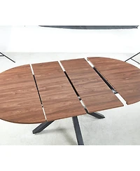 Streamdale Furniture Stable Mdf Top Table with Metal Legs