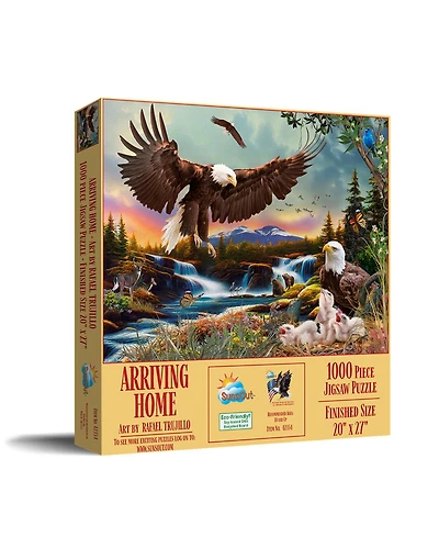 SunsOut Arriving Home 1000 piece Jigsaw Puzzle for Adults