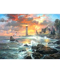SunsOut Seaside Light 500 piece Jigsaw Puzzle for Adults