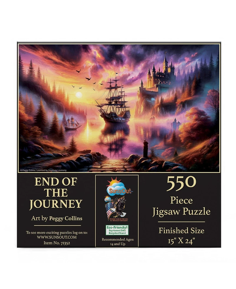SunsOut End of Journey 550 piece Jigsaw Puzzle for Adults