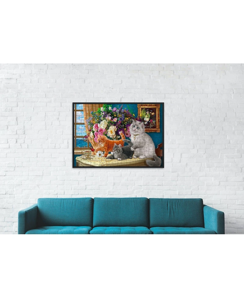 SunsOut Kitten Tableau 500 piece Jigsaw Puzzle for Adults