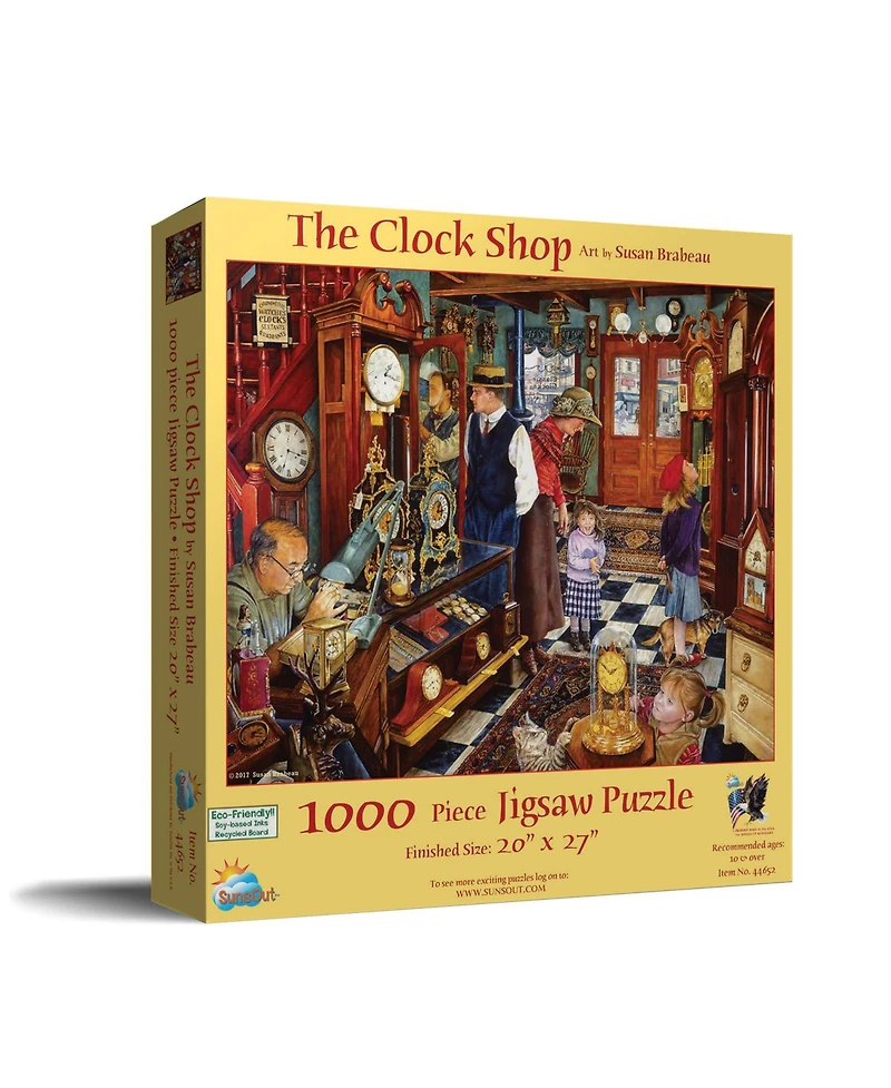 SunsOut The Clock Shop 1000 piece Jigsaw Puzzle for Adults