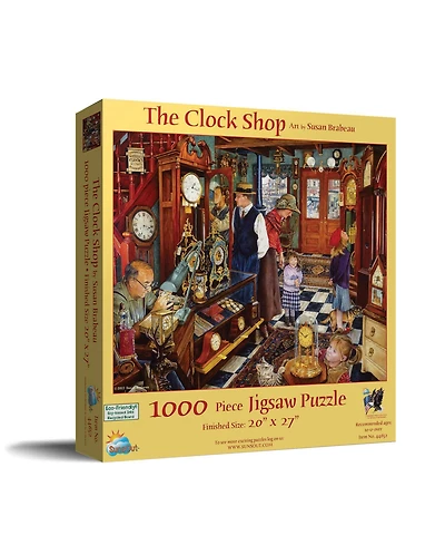 SunsOut The Clock Shop 1000 piece Jigsaw Puzzle for Adults