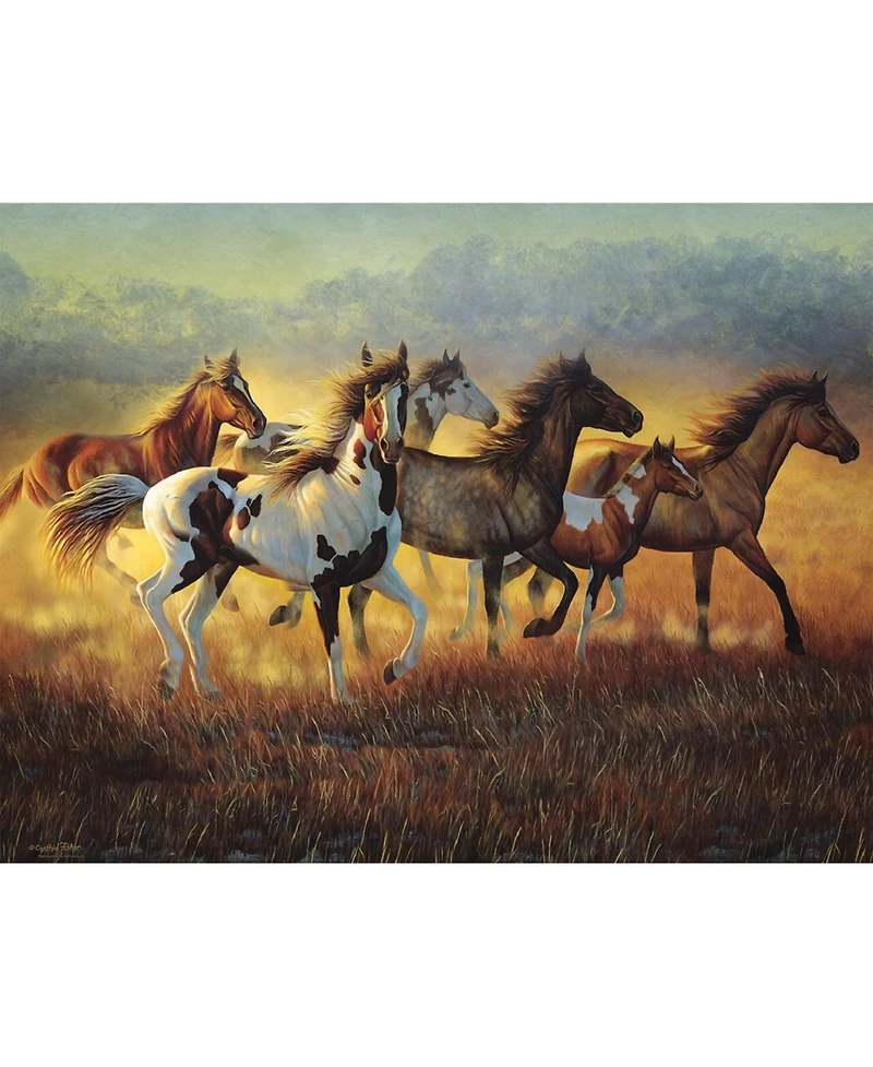 SunsOut Running with the Wind 500 piece Jigsaw Puzzle for Adults
