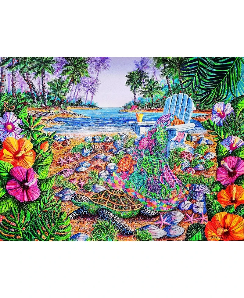 SunsOut Tropical Breeze 500 piece Jigsaw Puzzle for Adults