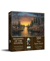 SunsOut Shadows of the Evening 550 piece Jigsaw Puzzle for Adults