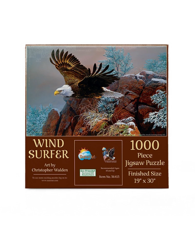 SunsOut Wind Surfer 1000 piece Jigsaw Puzzle for Adults