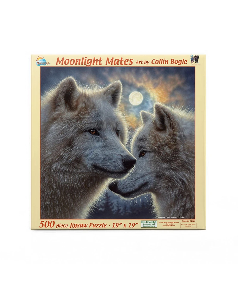 SunsOut Moonlight Mates 500 piece Jigsaw Puzzle for Adults