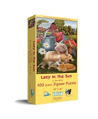SunsOut Lazy in the Sun 300 piece Jigsaw Puzzle for Adults