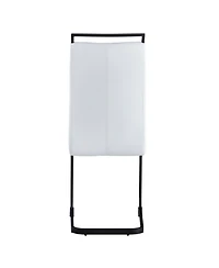 Streamdale FurniturePU Leather Dining Chair Set of 2