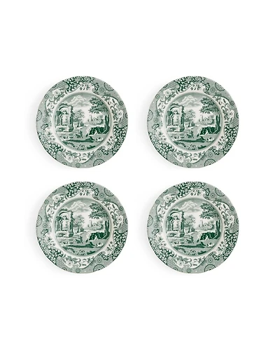 Spode Heritage Green Italian Salad Plates, Set of 4