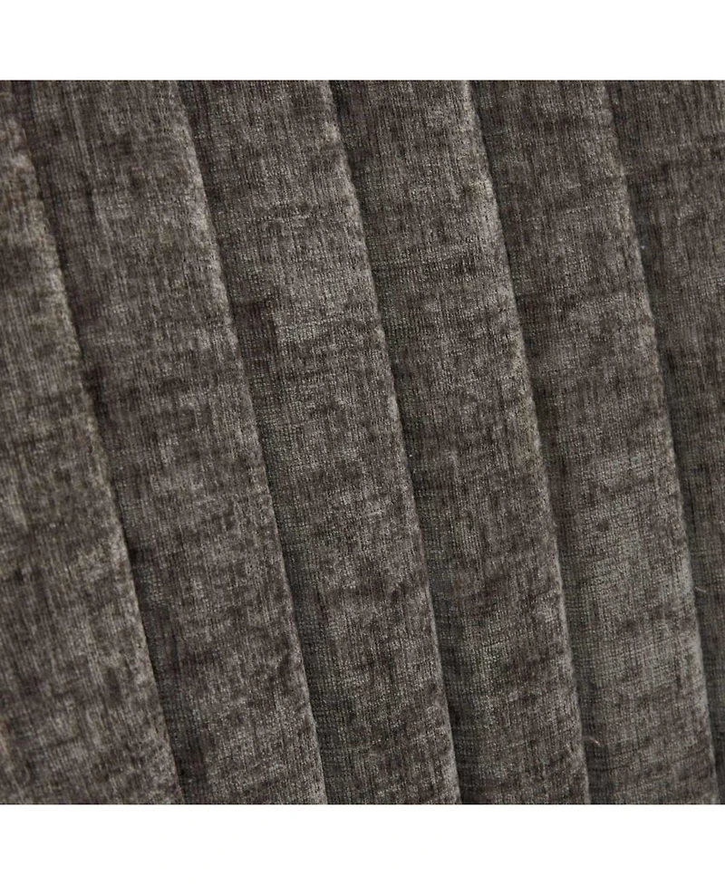 Streamdale Furniture Chenille Dining Chairs Set of 2 (Gray)