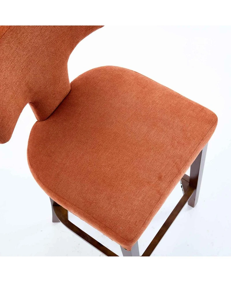 Streamdale Furniture Mid Century Modern Set of 2 Bar Stools