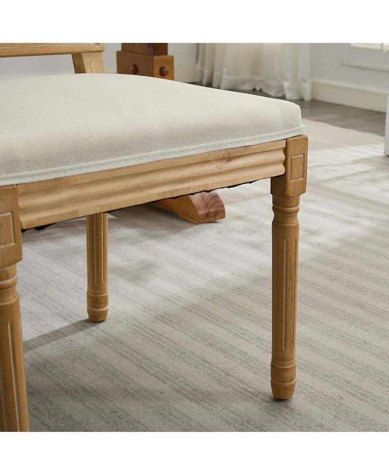 Streamdale Furniture Louis Dining Chairs, Set of 2