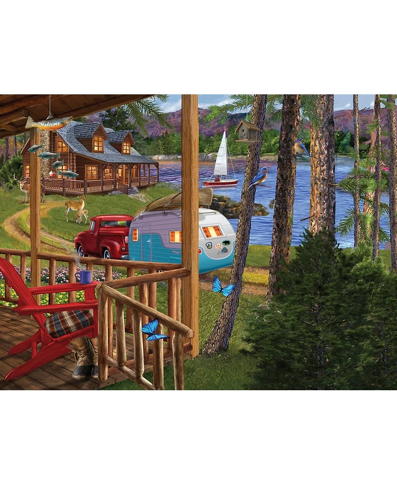 SunsOut Porch Life 1000 piece Jigsaw Puzzle for Adults