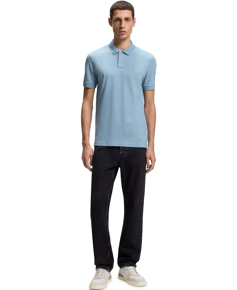 Boss by Hugo Men's Stretch-Cotton Slim-Fit Polo Shirt