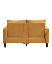 Streamdale Furniture 57" Modern 2-Seat Sofa - Orange