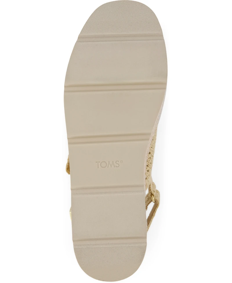 Toms Women's Giana Platform Open Toe Sandals