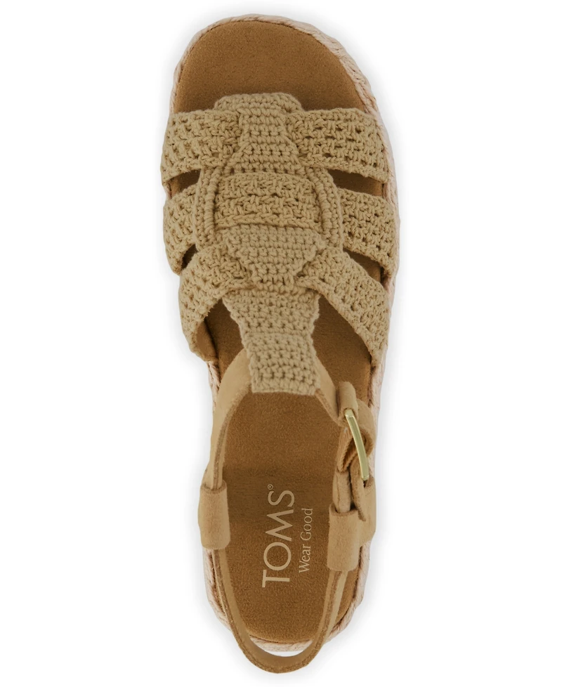Toms Women's Jac Fisherman Platform Sandals