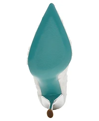 Betsey Johnson Women's Jenii Pointed-Toe Mesh Stiletto Pumps