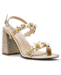 Betsey Johnson Women's Drue Block Heel Dress Sandals