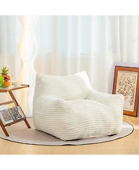 Streamdale Comfy Bean Bag Chair, Armrests, Oversized Lazy Floor Sofa