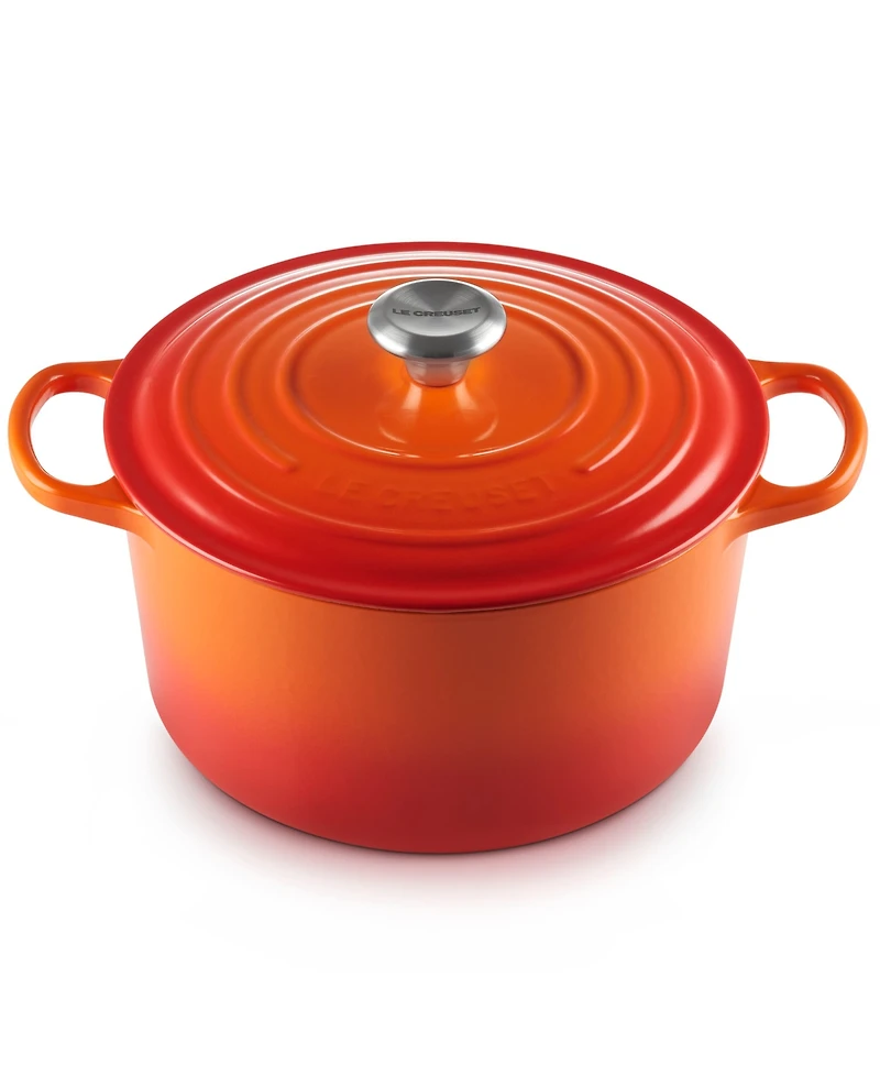 Le Creuset Signature Enameled Cast Iron 6.5 Quart Deep Round Dutch Oven